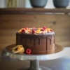 CHOCOLATE CAKE WITH RASPBERRIES AND PINK PEPPER - Image 4